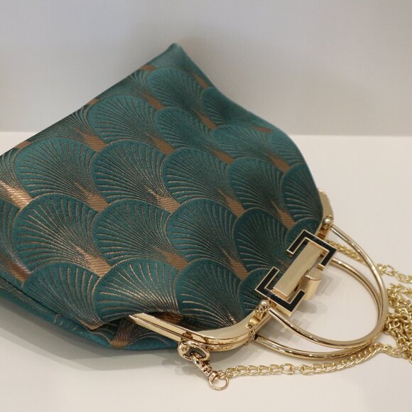 silk bag,evening bag, handmade bag, evening clutch,clutch bag, clutch purse - Picture 6 of 10